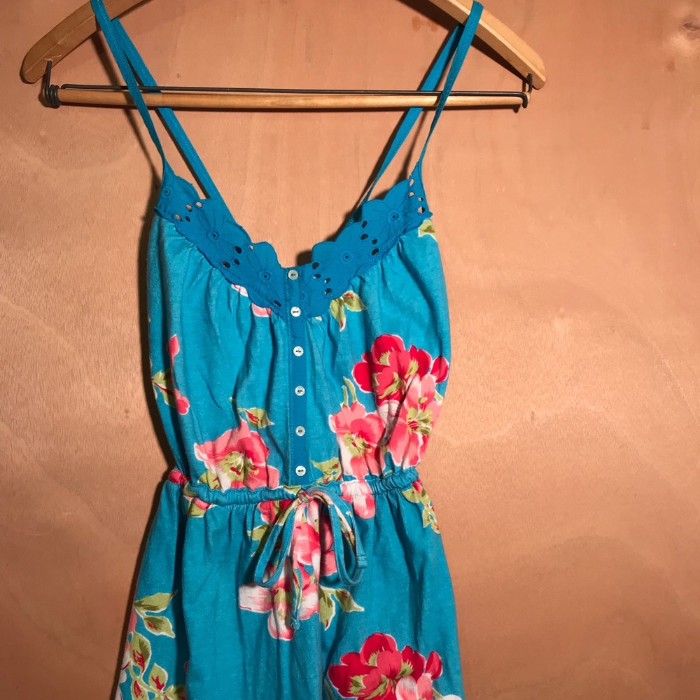 floral tank top